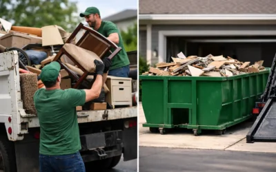Junk Removal vs Dumpster Rental